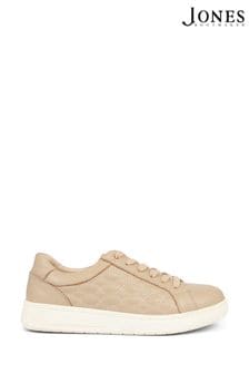 Jones Bootmaker Allana Leather Lace-Up Trainers