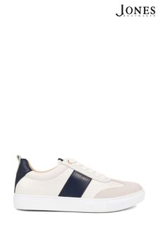 Белый/темно-синий - Jones Bootmaker кожаные кроссовки Aspyn (E12872) | €105