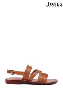 Jones Bootmaker Natural Hermione Leather Sandals (E12904) | NT$4,150