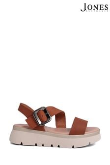 Jones Bootmaker Veena Natural Platform Sandals (E12907) | MYR 474