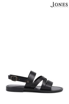 Jones Bootmaker Hermione Leather Black Sandals (E12912) | NT$4,150