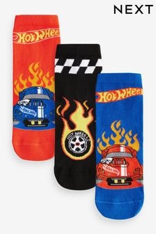 Red/Black/Blue Hot Wheels Cotton Rich License Socks 3 Pack (E13170) | $14 - $17