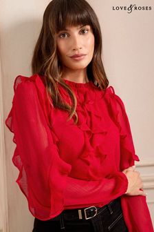 Women s Petite Love Roses Evening Tops Next Oman