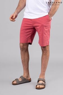 Lakeland Clothing Pink Fynn Cotton Shorts