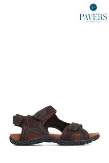 Pavers Fully Adjustable Walking Brown Sandals (E14476) | 62 €