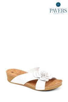 Pavers wedge mules hot sale