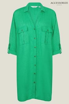 Accessorize Green Beach Shirt (E15165) | KRW74,700