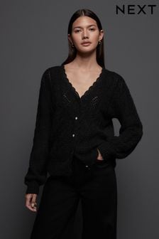 Next black cardigan womens hot sale