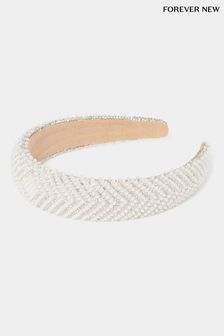 Forever New Anthea Padded Pearl Headband