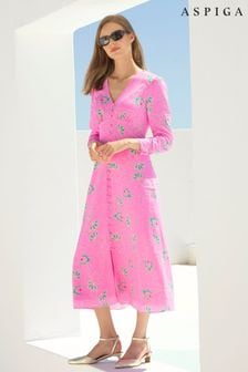 Aspiga Pink Claudia Dress (E16421) | ‪‏1,275‬ ر.س‏
