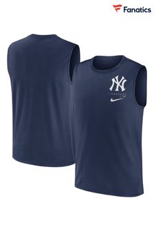 Fanatics Large Blue MLB New York Yankees Muscle Logo Tank (E16507) | ₪ 141