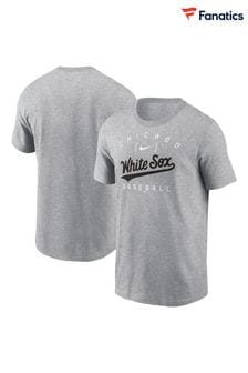 Fanatics Grey 100% Cotton MLB Chicago White Sox Home Team Athletic Arch T-Shirt (E16509) | $51