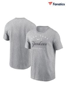 Fanatics Grey Mlb New York Yankees Home Team Athletic Arch T-shirt (E16550) | 16 ر.ع