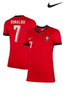 Nike Red Womens Portugal Home Stadium Football Shirt (E16648) | €117