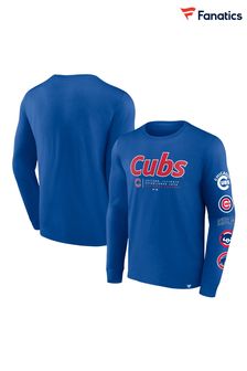 Fanatics Blue MLB Chicago Cubs Fundamental Long Sleeve T-Shirt (E16668) | ₪ 151