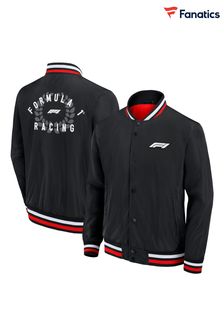 Fanatics Formula 1 Sateen Black Jacket (E16774) | ‏402 ‏₪