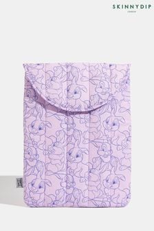 Skinnydip Purple Lilac Thumper Padded Line Laptop Case (E17076) | AED100