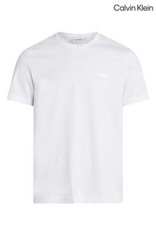 Calvin Klein White Modern Essentials Cotton T-Shirt (E17125) | $103