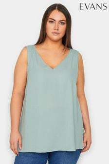 綠色 - V-neck Vest Top (E18729) | NT$1,030