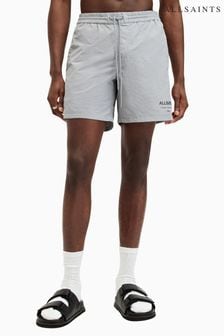 AllSaints Grey Underground Swim Shorts (E19235) | $157