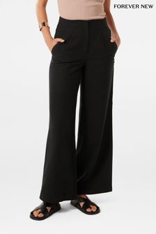 Forever New Mona Wide Leg Pants With A Touch Of Linen (E19521) | 94 €