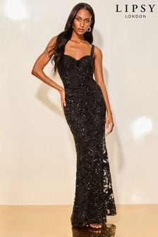 Women s Lipsy Black Occasionwear Sequin Dresses Next Luxembourg