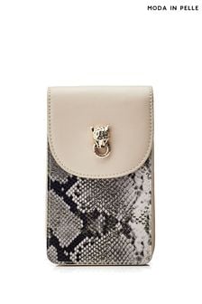 大地色 - Moda In Pelle Buzby Cross Body Phone Case Bag (E21254) | NT$2,290