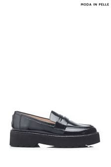 Moda in Pelle Elleah Slip On Platform Loafer Shoes (E21263) | SGD 153