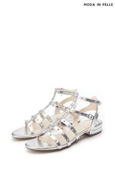 Moda in Pelle Olaino Gladiator Pearl Sandals (E21276) | $118