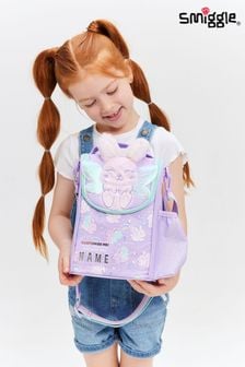 Пурпурный - Smiggle детская сумка для завтраков с логотипом и ремешком (E21333) | €29