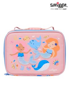 Smiggle Pink Over and Under Teeny Tiny Square Lunchbox (E21336) | OMR7