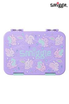 Smiggle Purple Blast Off Medium Happy Bento Lunchbox (E21362) | €36
