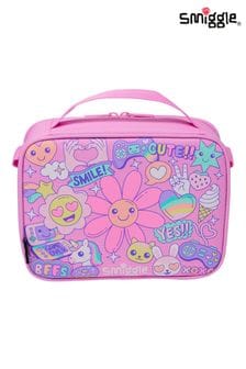 Smiggle Pink Epic Adventures Oblong Attach Lunchbox (E21367) | $24