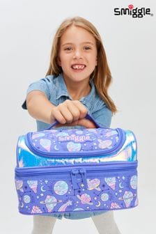 Violett - Smiggle Epic Adventures Doppeldecker-Lunchbox (E21404) | 31 €