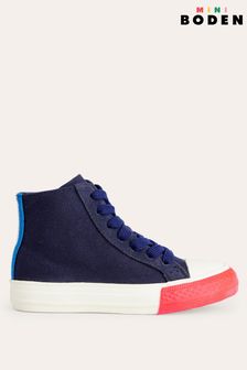 Boden Blue Contrast Canvas High Top (E21496) | NT$1,720 - NT$1,960