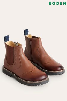 Boden Brown Chelsea Boots (E21505) | ￥9,160 - ￥10,220