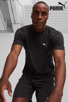 Puma Black Mens Run Cloudspun Short Sleeve Running Top (E22475) | €50