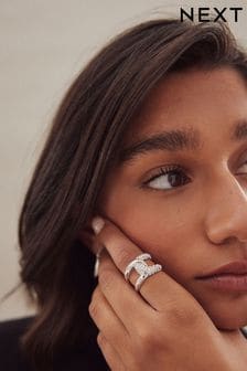 Next silver rings on sale