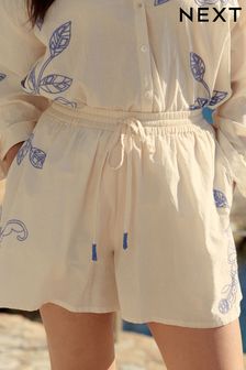 Next high waisted shorts hot sale