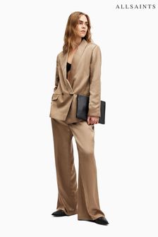 AllSaints Brown Goldie Trousers (E23785) | kr2,583