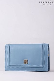 藍色 - Lakeland Leather 粉紅色 Icon 中型皮革蓋式錢包 (E23849) | NT$1,630