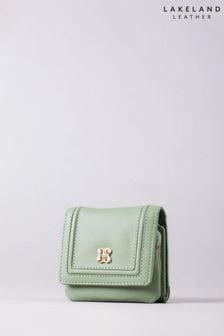 أخضر - محفظة قلاب صغيرة Icon من Lakeland Leather (E23850) | 124 ر.ق