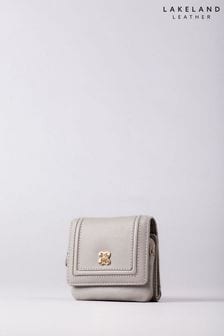 رمادي - محفظة قلاب صغيرة Icon من Lakeland Leather (E23854) | 159 ر.س