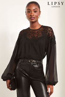 Black occasion tops outlet