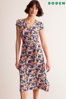 Платье с запахом и короткими рукавами для миниатюрных Boden Joanna (E24103) | €140