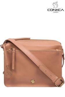 Conkca Aurora Leather Cross Body Bag (E24562) | HK$504