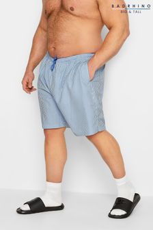 BadRhino Big & Tall Blue Striped Swim Shorts (E24906) | kr480