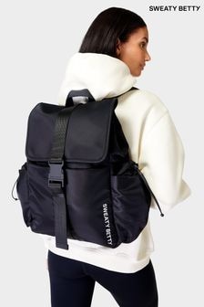 Sweaty Betty Black Essentials Motion Backpack (E25264) | $163