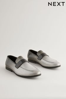 Silver Ombre Loafers (E25415) | $65