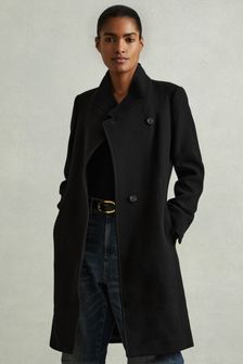 Ladies smart wool coat deals